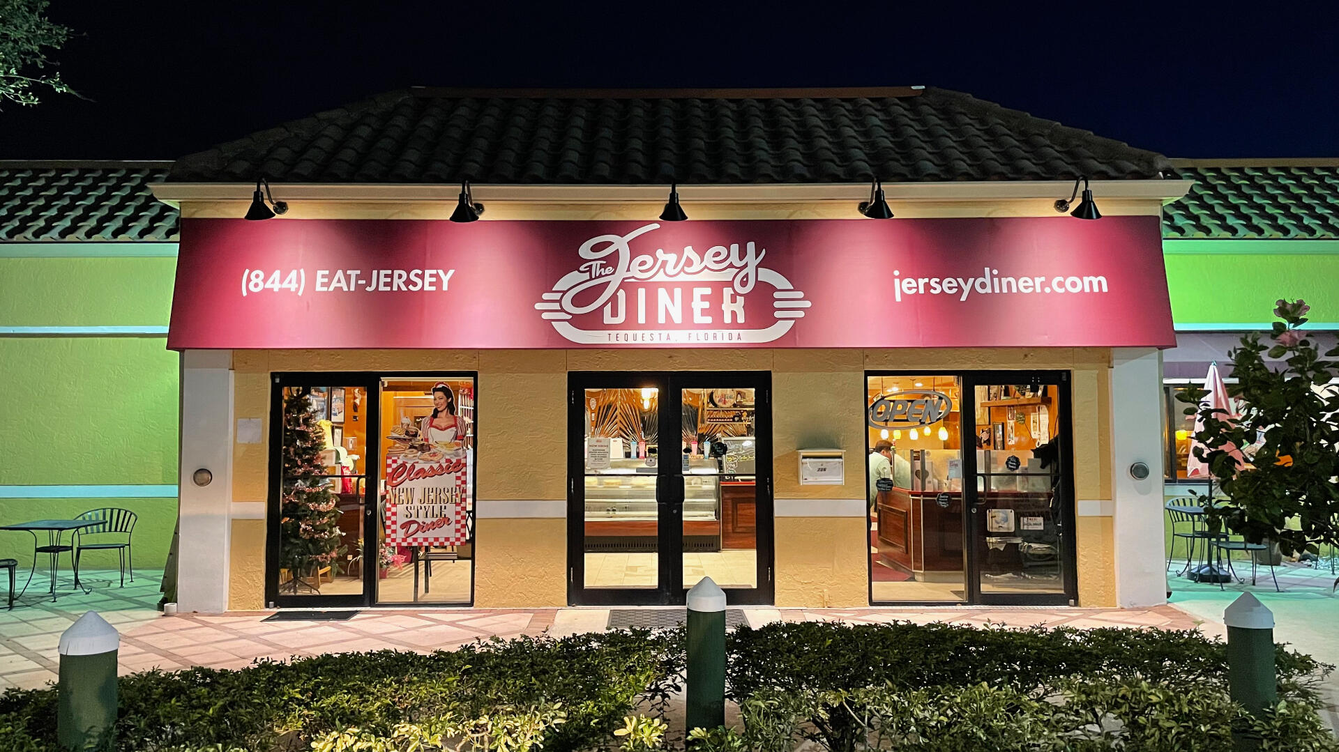 The Jersey Diner Exterior